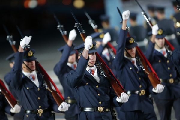 Clausura del Festival Internacional de las Bandas Militares “La Torre el Salvador” en la Plaza Roja de Moscú - Sputnik Mundo