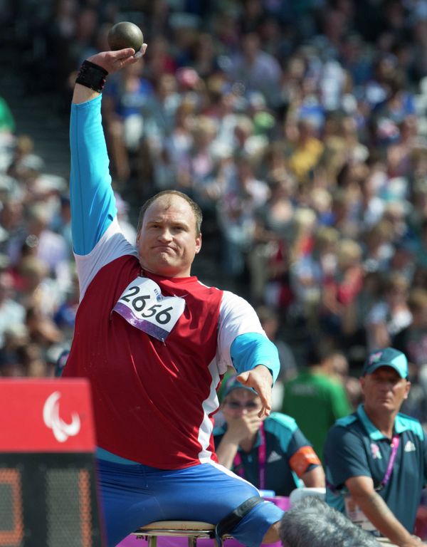 Medallistas de oro de la selección rusa en los Juegos Paralímpicos de Londres - Sputnik Mundo