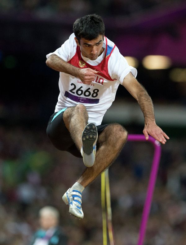 Medallistas de oro de la selección rusa en los Juegos Paralímpicos de Londres - Sputnik Mundo