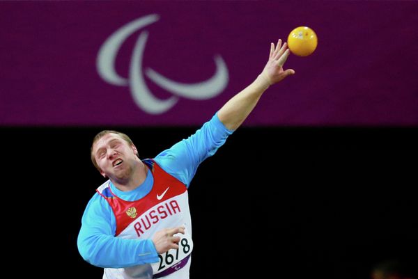 Medallistas de oro de la selección rusa en los Juegos Paralímpicos de Londres - Sputnik Mundo