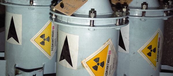 Contenedores con combustible nuclear Contenedores con combustible nuclear - Sputnik Mundo