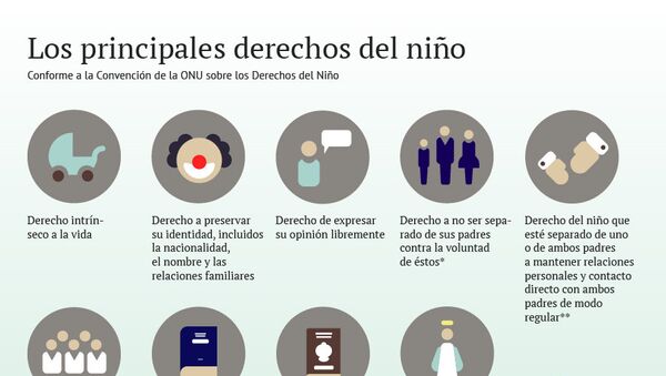 Los principales derechos del niño - Sputnik Mundo