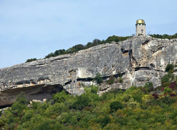 Monasterio de cuevas en Shuldán, Crimea   - Sputnik Mundo