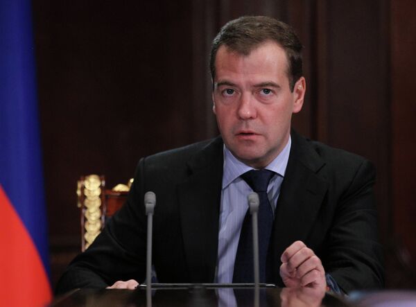 Primer ministro de Rusia, Dmitri Medvédev - Sputnik Mundo