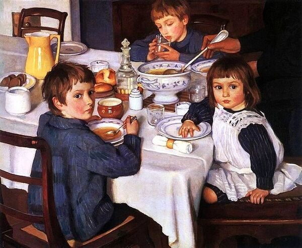 Zinaída Serebriakova, 'En el desayuno', 1914 - Sputnik Mundo