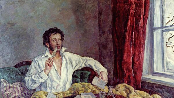 El poeta ruso Alexandr Pushkin (1799-1837) - Sputnik Mundo