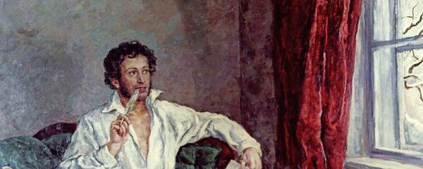 El poeta ruso Alexandr Pushkin (1799-1837) - Sputnik Mundo