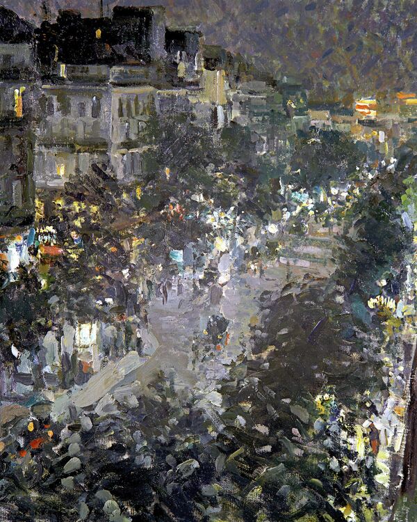 Los maestros de la pintura rusa y sus obras: Konstantín Korovin - Sputnik Mundo