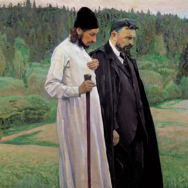 Los maestros de la pintura rusa y sus obras: Mijaíl Nésterov Los maestros de la pintura rusa y sus obras: Mijaíl Nésterov - Sputnik Mundo