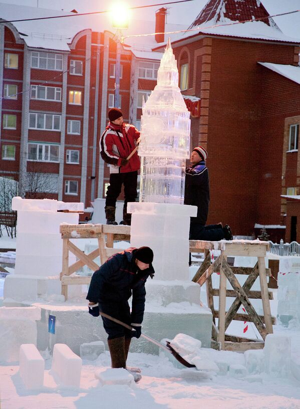 Salejard y sus maravillas de hielo - Sputnik Mundo