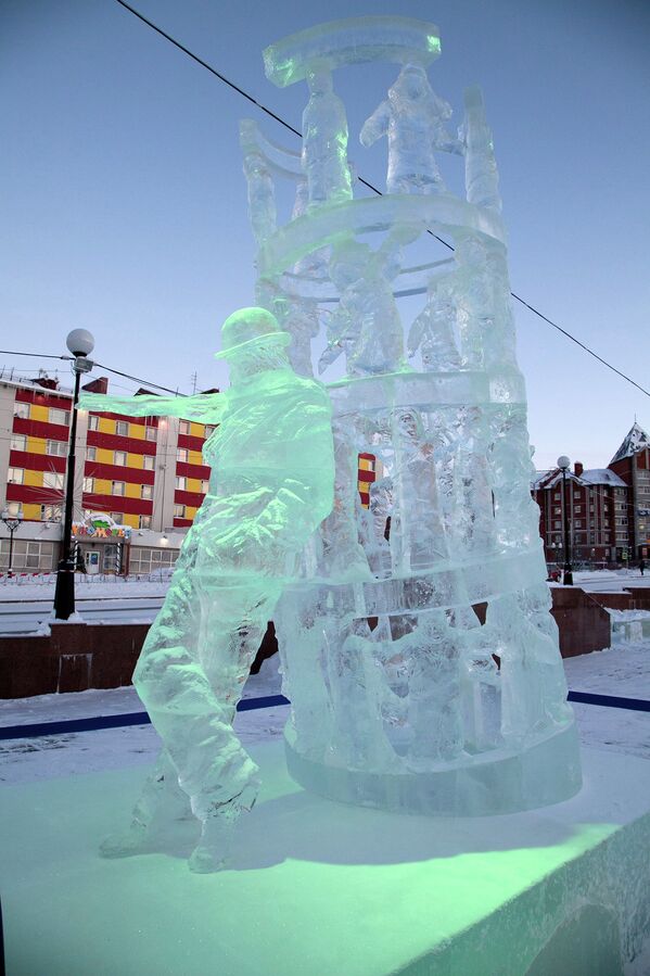 Salejard y sus maravillas de hielo - Sputnik Mundo