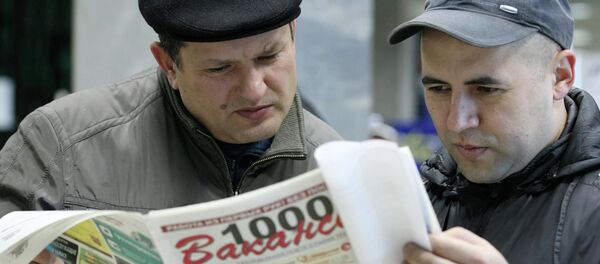 Desempleo en Rusia baja en un 3.4% Desempleo en Rusia baja en un 3.4% - Sputnik Mundo