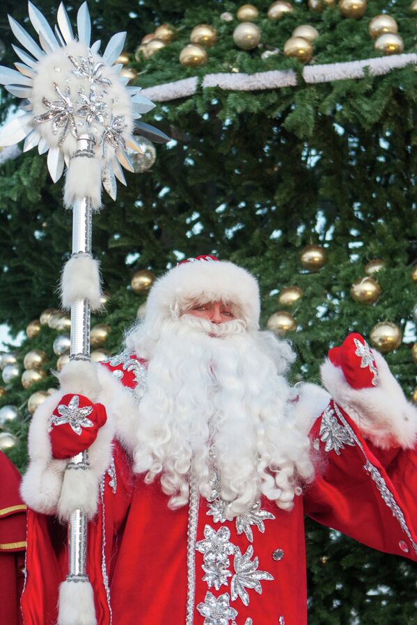 Papá Noel llega a San Petersburgo - Sputnik Mundo