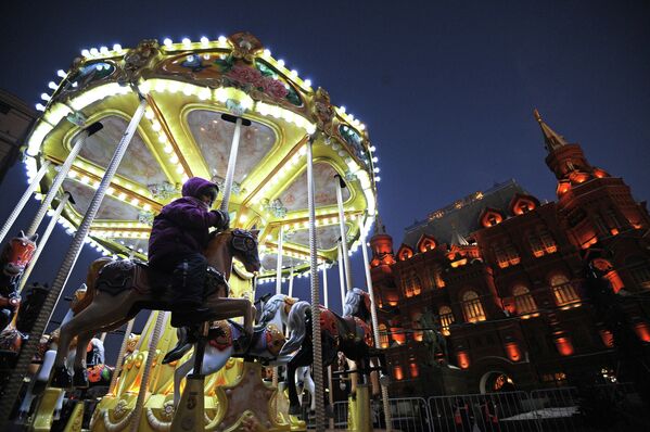 Moscú acoge la Feria de Navidad de Estrasburgo - Sputnik Mundo