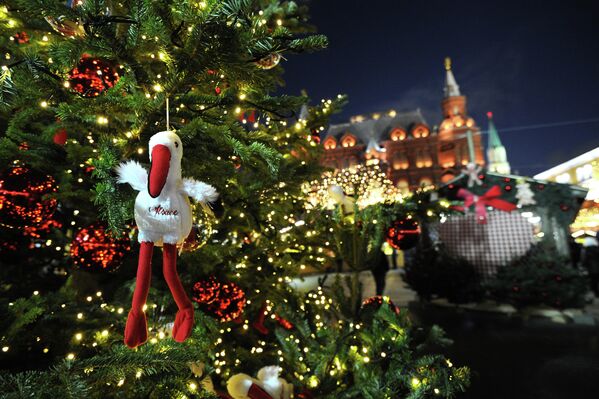 Moscú acoge la Feria de Navidad de Estrasburgo - Sputnik Mundo