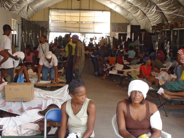 ONG denuncia la situación catastrófica en Haití tres años después del seísmo - Sputnik Mundo