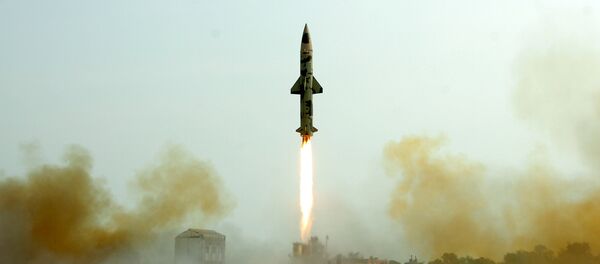 Lanzamiento de un cohete Lanzamiento de un cohete - Sputnik Mundo