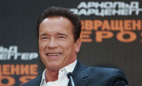 Schwarzenegger presenta su nuevo filme en Moscú - Sputnik Mundo