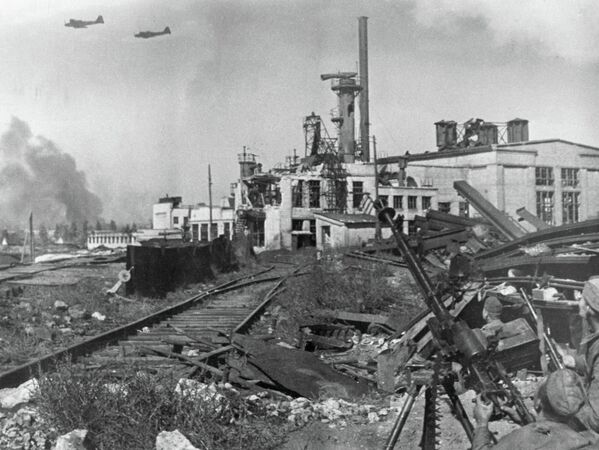 La Batalla de Stalingrado. Fotos de archivo - Sputnik Mundo