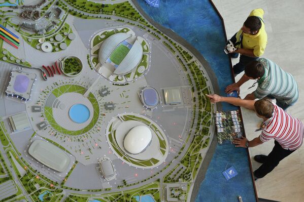 Instalaciones olímpicas de Sochi 2014: de concepción a construcción - Sputnik Mundo