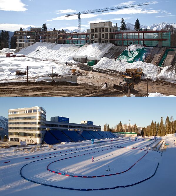 Instalaciones olímpicas de Sochi 2014: de concepción a construcción - Sputnik Mundo
