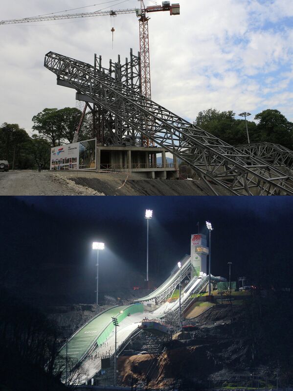 Instalaciones olímpicas de Sochi 2014: de concepción a construcción - Sputnik Mundo