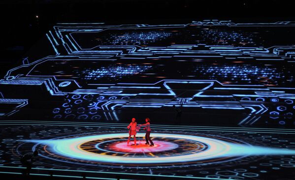 Ceremonia solemne con motivo del inicio de la cuenta regresiva para Sochi 2014 - Sputnik Mundo