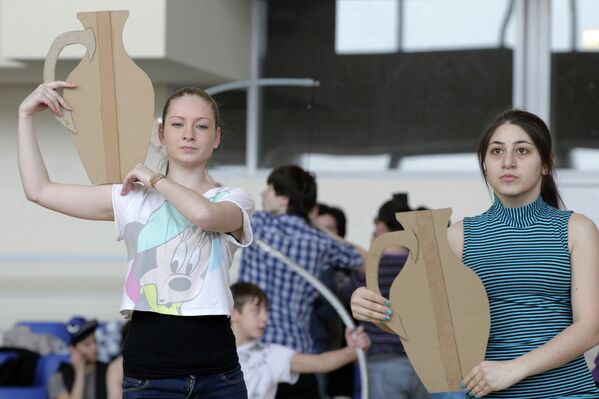 Ensayo de la Ceremonia de Apertura de los Juegos Universitarios 2013 en Kazán - Sputnik Mundo