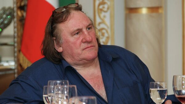 Gerard Depardieu, actor francés - Sputnik Mundo