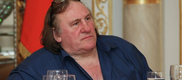 Gerard Depardieu, actor francés - Sputnik Mundo