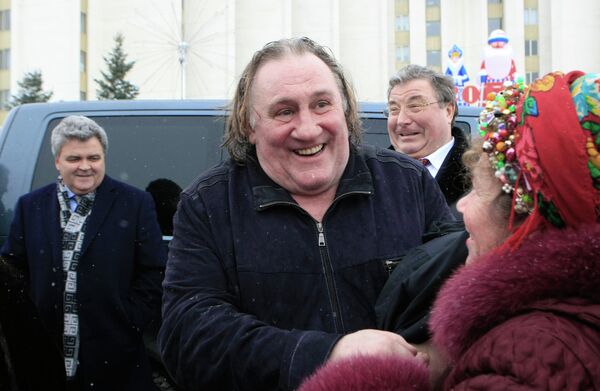 Actor francés Gerard Depardieu - Sputnik Mundo