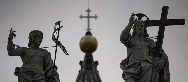 Esculturas de la Basílica de San Pedro en Vaticano - Sputnik Mundo