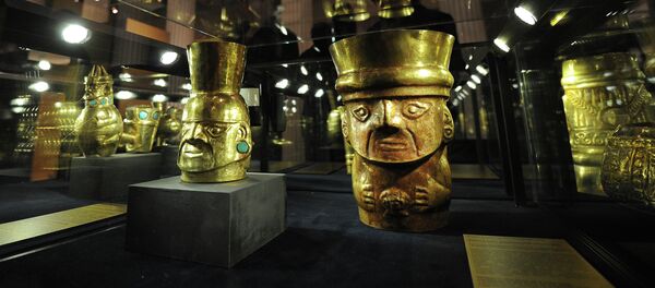 Objetos arqueológicos de la cultura Inca (Archivo) Objetos arqueológicos de la cultura Inca (Archivo) - Sputnik Mundo