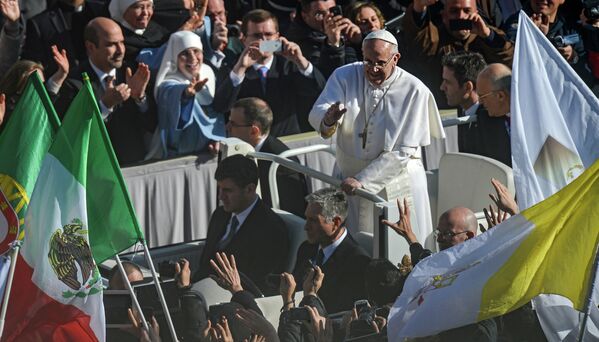 Entronización del papa Francisco - Sputnik Mundo