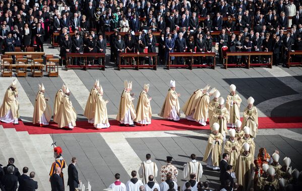 Entronización del papa Francisco - Sputnik Mundo