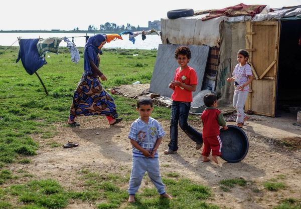 Refugiados sirios en Líbano Refugiados sirios en Líbano - Sputnik Mundo