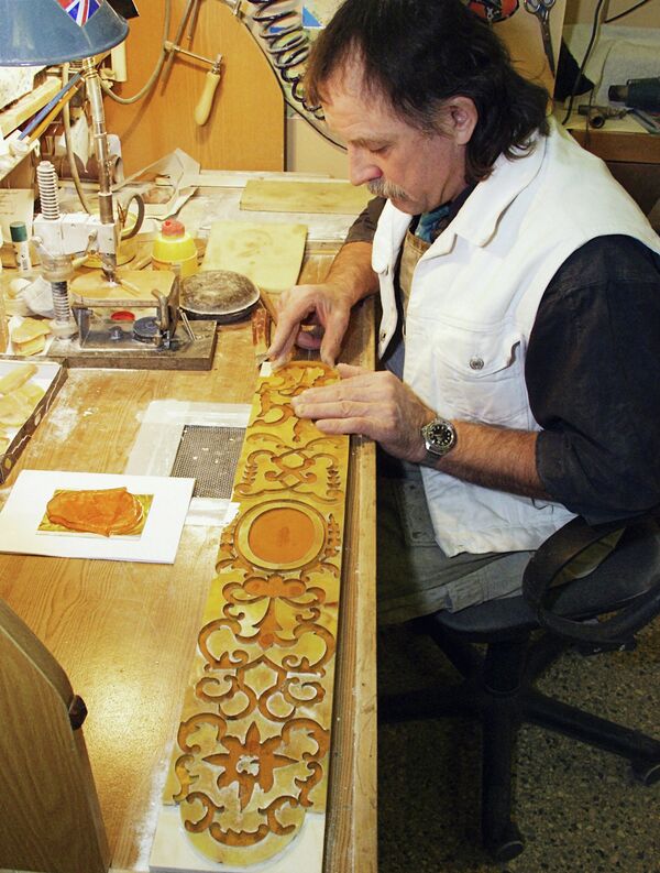 Las obras de restauración la Cámara de Ámbar duraron más de 20 años Las obras de restauración la Cámara de Ámbar duraron más de 20 años - Sputnik Mundo