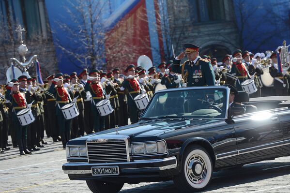 Ensayo general del Desfile del Día de la Victoria en la Plaza Roja - Sputnik Mundo