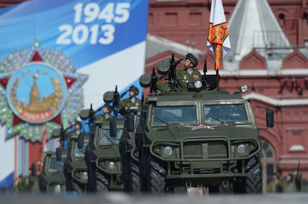 Ensayo general del Desfile del Día de la Victoria en la Plaza Roja - Sputnik Mundo