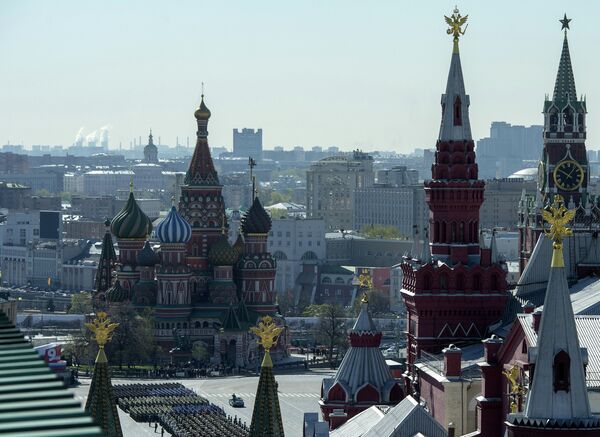 Ensayo general del Desfile del Día de la Victoria en la Plaza Roja - Sputnik Mundo