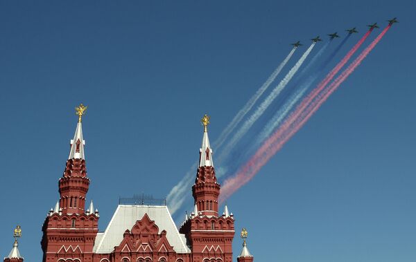 Ensayo general del Desfile del Día de la Victoria en la Plaza Roja - Sputnik Mundo