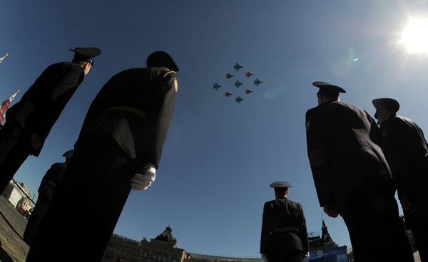 Ensayo general del Desfile del Día de la Victoria en la Plaza Roja - Sputnik Mundo