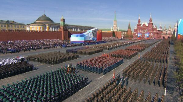 El Desfile de la Victoria en la Plaza Roja de Moscú - Sputnik Mundo