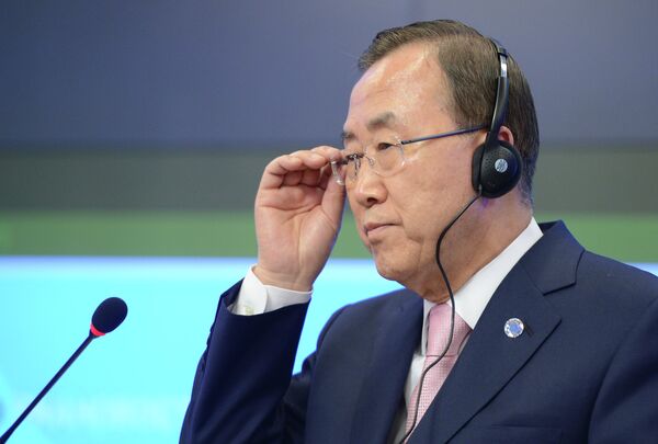 Ban Ki-moon - Sputnik Mundo