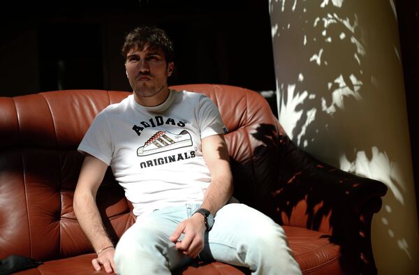 Centrocampista del Lokomotiv Moscú, Alberto Zapater - Sputnik Mundo