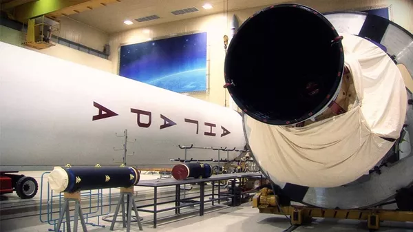 Cohete portador de carga pesada Angará A5 - Sputnik Mundo