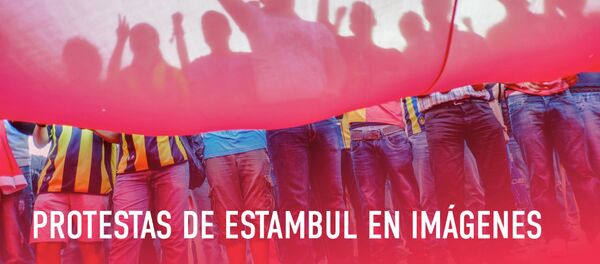 Protestas de Estambul en imágenes Protestas de Estambul en imágenes - Sputnik Mundo