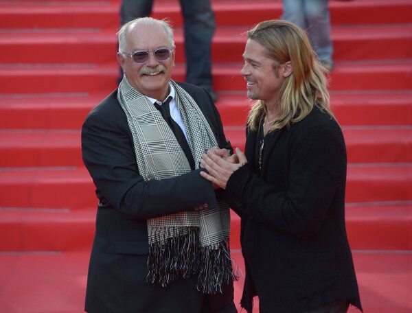 Brad Pitt en la inauguración del Festival de Cine de Moscú - Sputnik Mundo