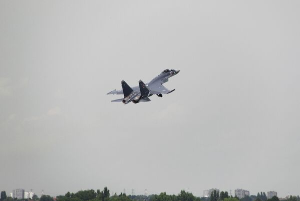 Aviones rusos, estrellas del Salón de Le Bourget 2013 - Sputnik Mundo