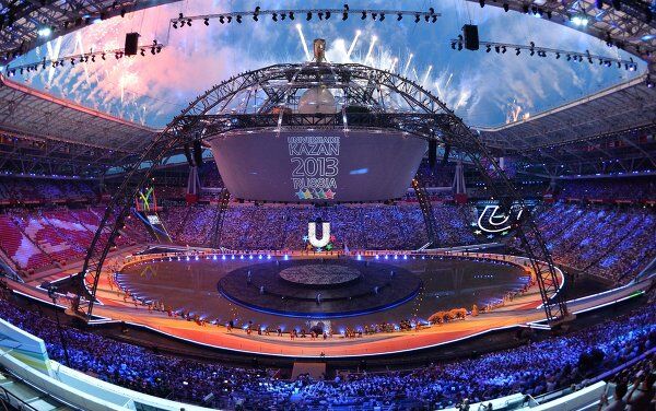 Inauguración de los Juegos Universitarios Mundiales 2013 en Kazán - Sputnik Mundo